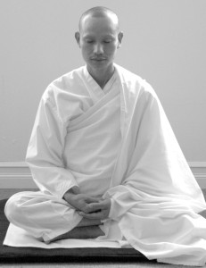 Meditating Anagarika